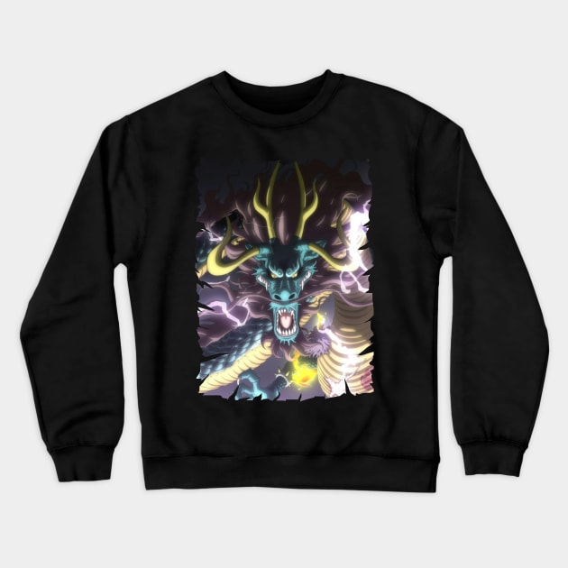 DRAGONS KAIDO ANIME MERCHANDISE Crewneck Sweatshirt by julii.draws